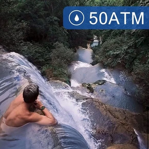 New BLACK 23-in-1 Survival Military Digital Watch,Mens Tactical Multi-Functional - Picture 3 of 8